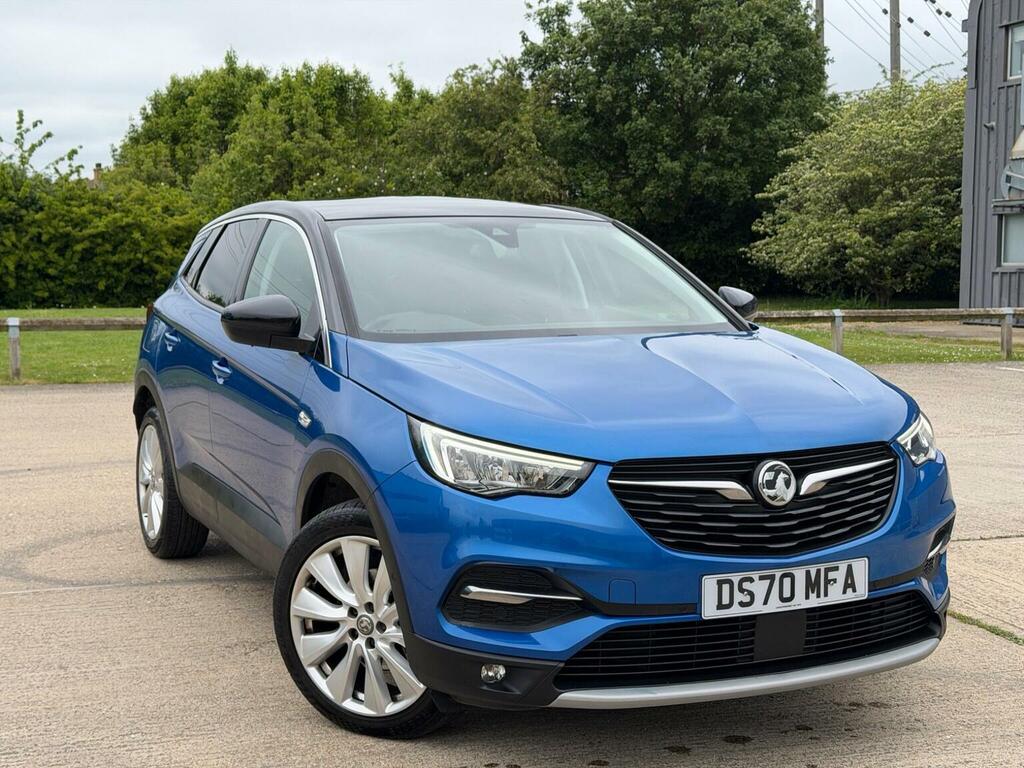 Vauxhall Grandland X Suv 1.2 Turbo Elite Nav Euro 6 Ss 202070 Blue
