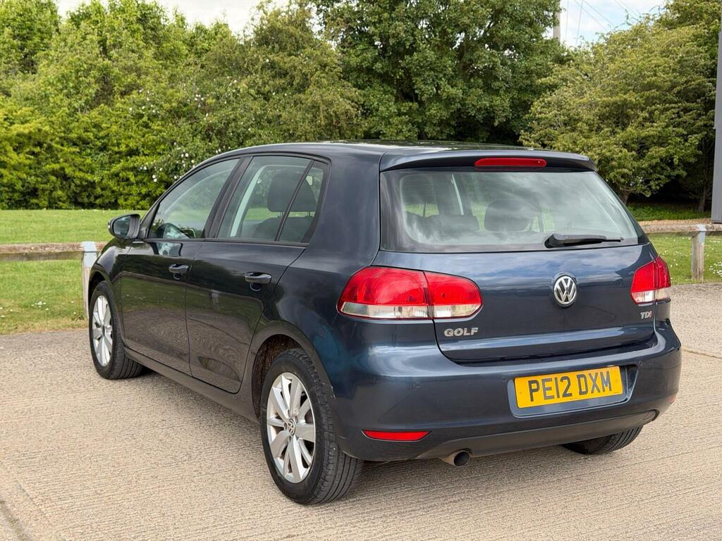 Volkswagen Golf Hatchback 1.6 Tdi Match Euro 5 201212 PE12DXM Blue #4
