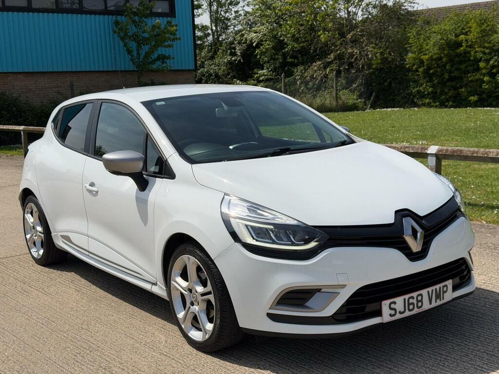 Renault Clio Hatchback 0.9 Tce Gt Line Euro 6 Ss 20186 SJ68VMP White #6