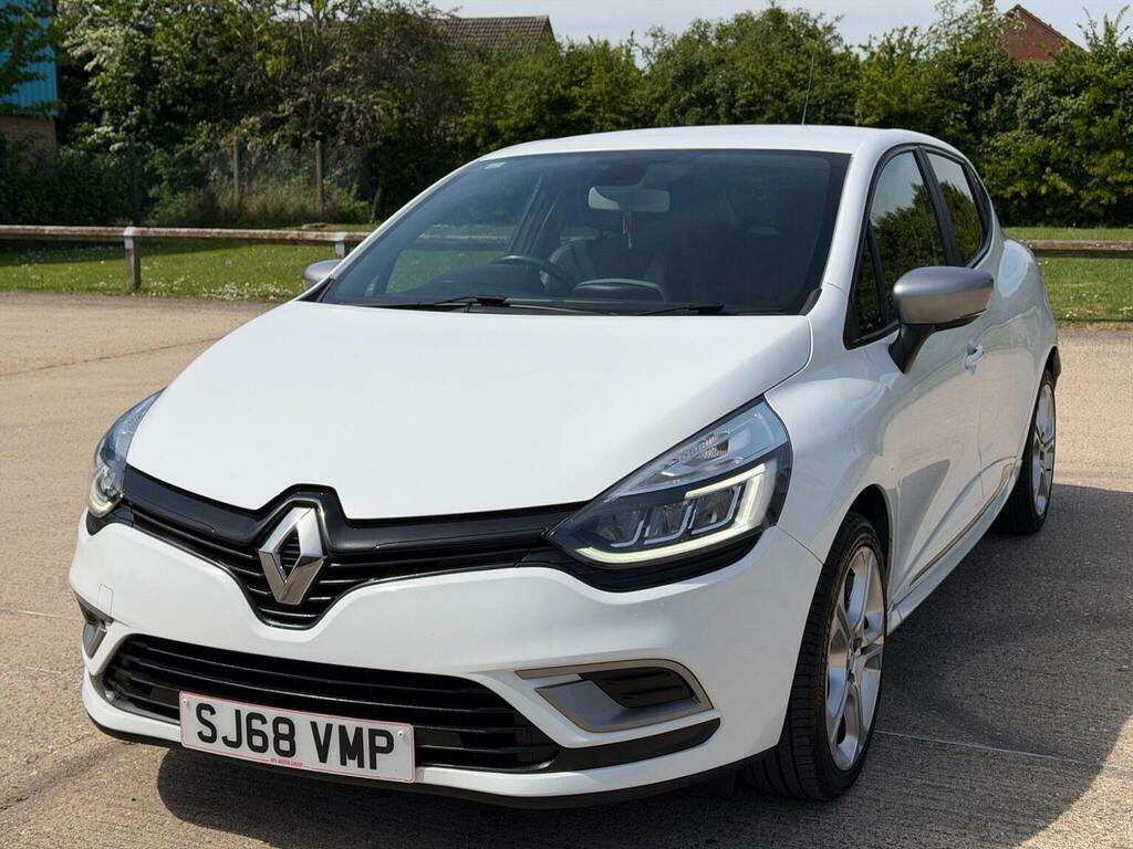 Renault Clio Hatchback 0.9 Tce Gt Line Euro 6 Ss 20186 SJ68VMP White #3