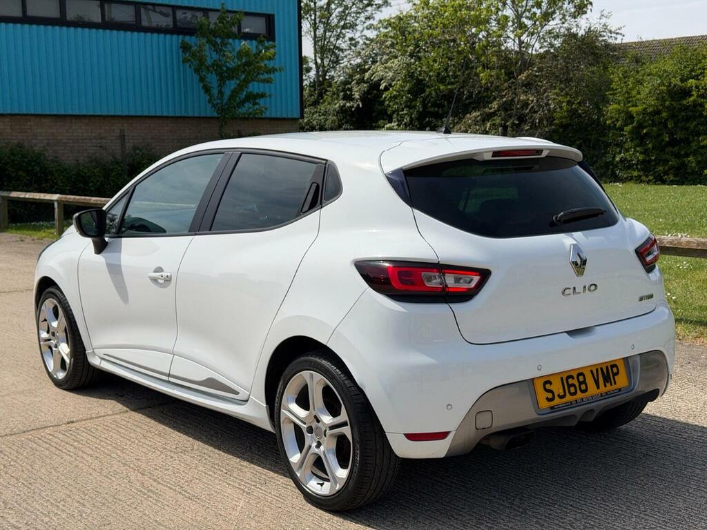 Renault Clio Hatchback 0.9 Tce Gt Line Euro 6 Ss 20186 SJ68VMP White #4