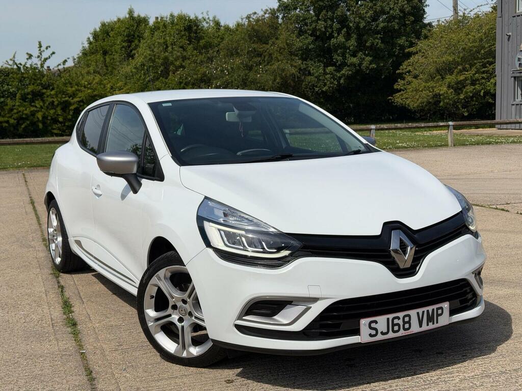 Renault Clio Hatchback 0.9 Tce Gt Line Euro 6 Ss 20186 White