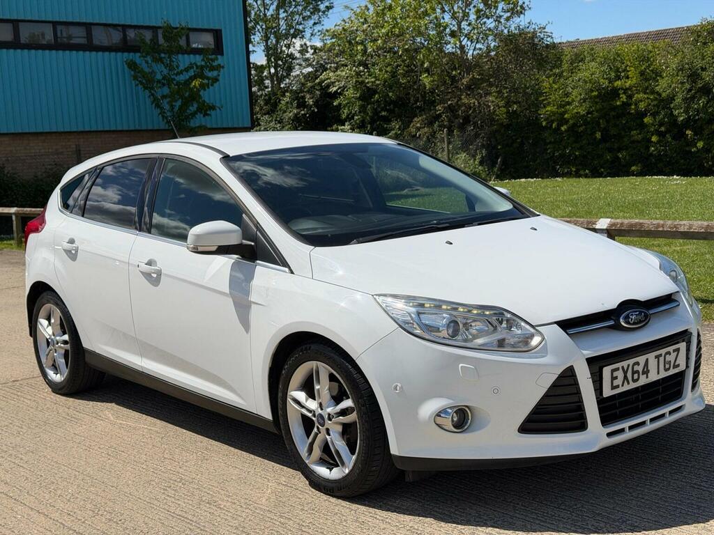 Ford Focus Hatchback 1.0T Ecoboost Titanium X Euro 5 Ss EX64TGZ White #6