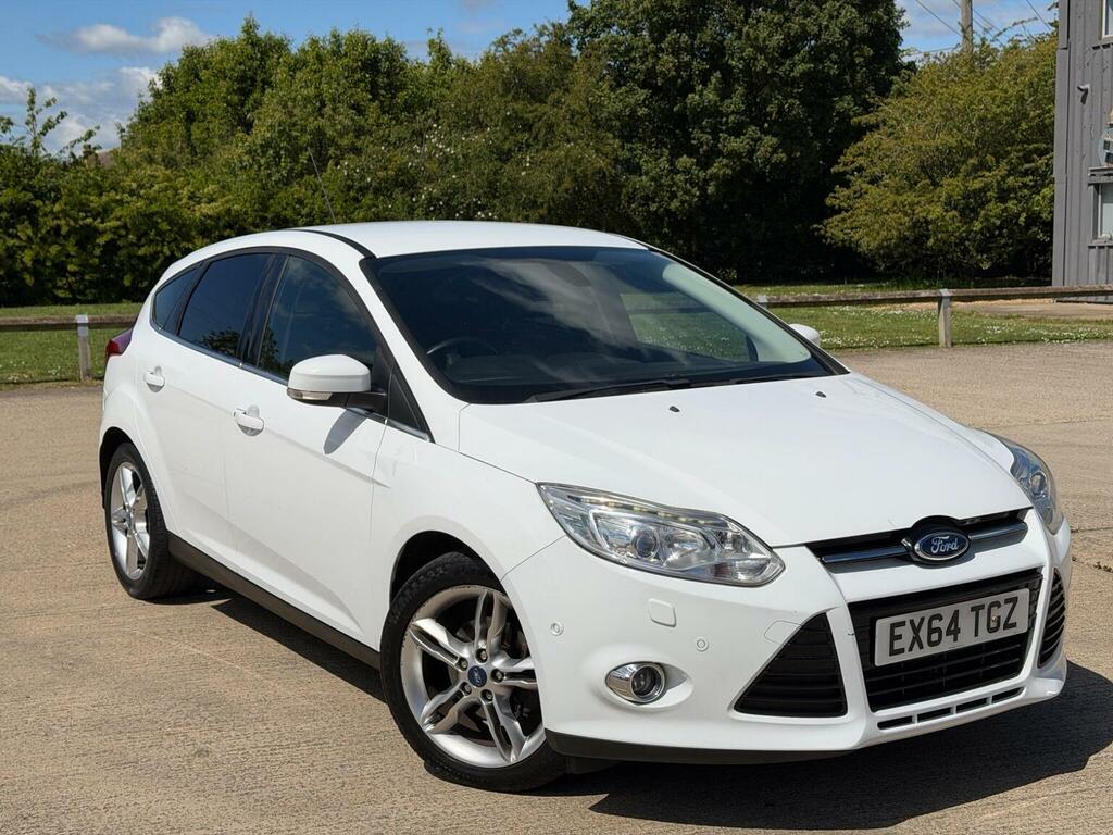 Ford Focus Hatchback 1.0T Ecoboost Titanium X Euro 5 Ss White