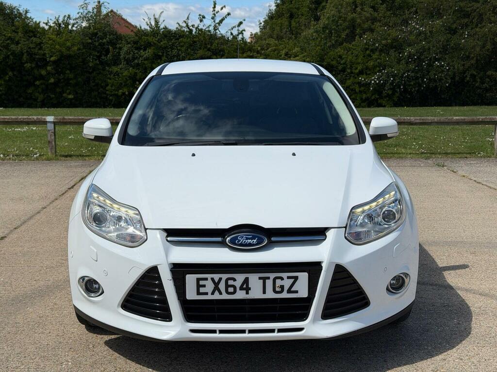Ford Focus Hatchback 1.0T Ecoboost Titanium X Euro 5 Ss EX64TGZ White #2