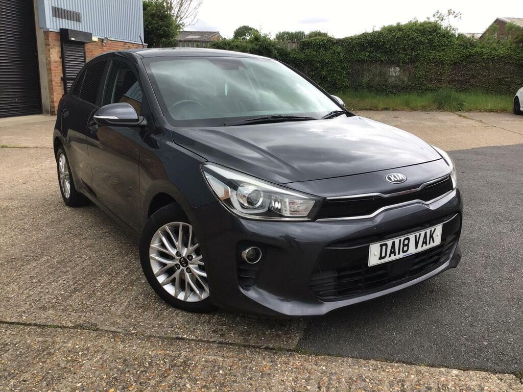 Kia RIO Hatchback 1.4 Crdi 3 Euro 6 Ss 201818 Grey #5