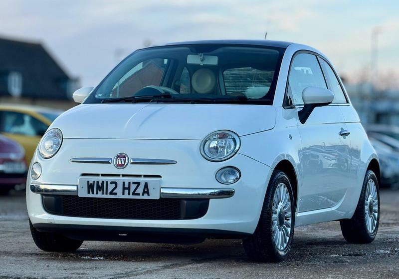 Fiat 500 1.2 Lounge Euro 5 Ss WM12HZA White #6