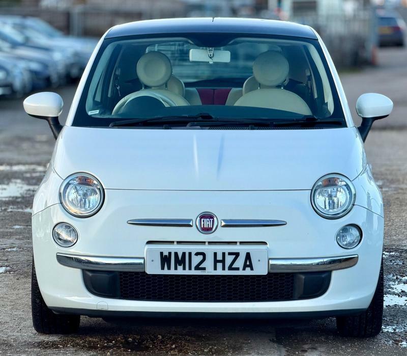 Fiat 500 1.2 Lounge Euro 5 Ss WM12HZA White #4