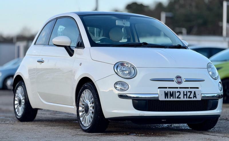 Fiat 500 1.2 Lounge Euro 5 Ss WM12HZA White #5