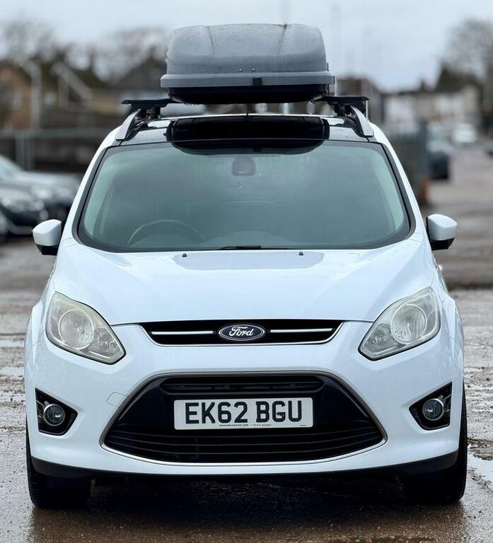 Ford Grand C-Max 1.6 Tdci Titanium Euro 5 White #4