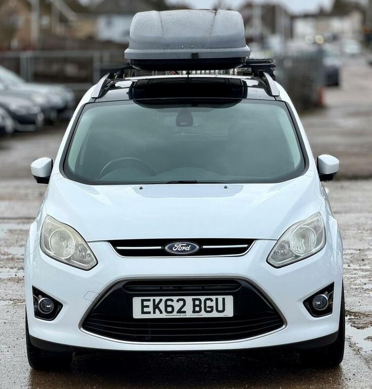 Ford Grand C-Max 1.6 Tdci Titanium Euro 5 White #3