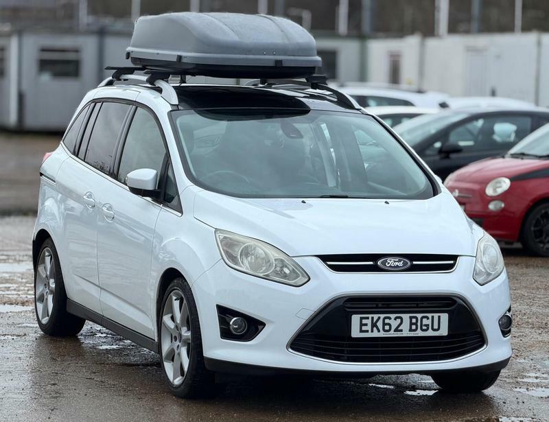 Ford Grand C-Max 1.6 Tdci Titanium Euro 5 White #5