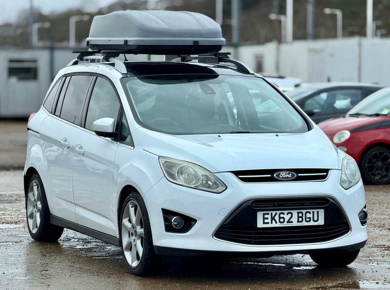 Ford Grand C-Max 1.6 Tdci Titanium Euro 5 White