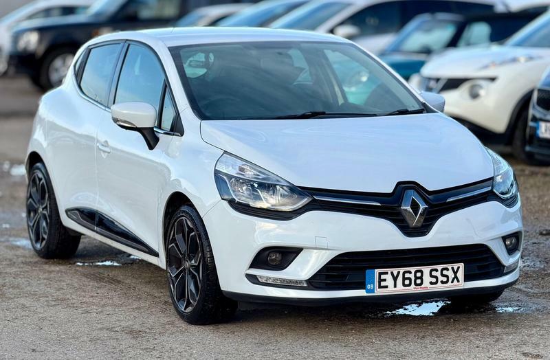 Renault Clio 0.9 Tce Iconic Euro 6 Ss EY68SSX White #3