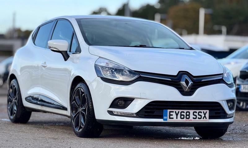 Renault Clio 0.9 Tce Iconic Euro 6 Ss EY68SSX White #2