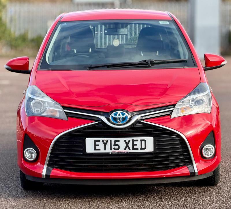 Toyota Yaris 1.5 Vvt-h Icon E-cvt Euro 6 EY15XED Red #4