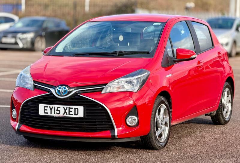 Toyota Yaris 1.5 Vvt-h Icon E-cvt Euro 6 EY15XED Red #5