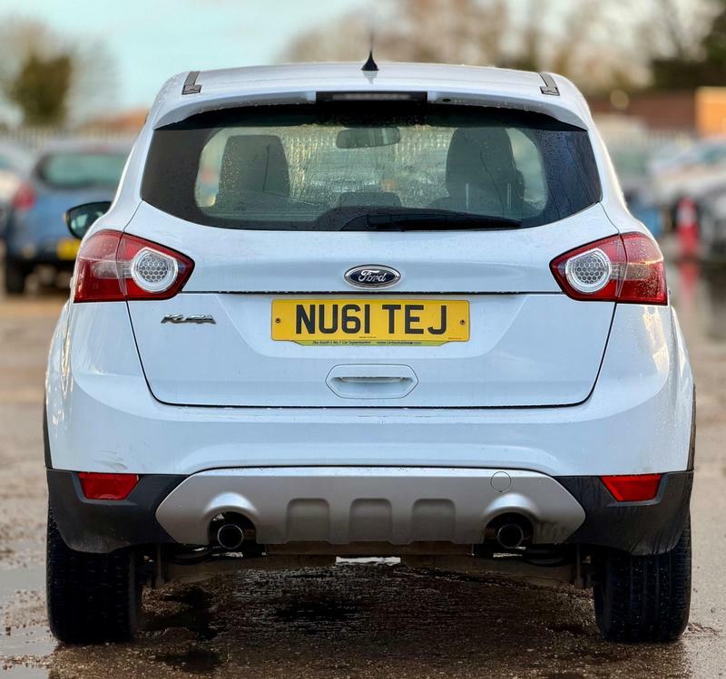 Ford Kuga 2.0 Tdci Zetec 2Wd Euro 5 NU61TEJ White #4