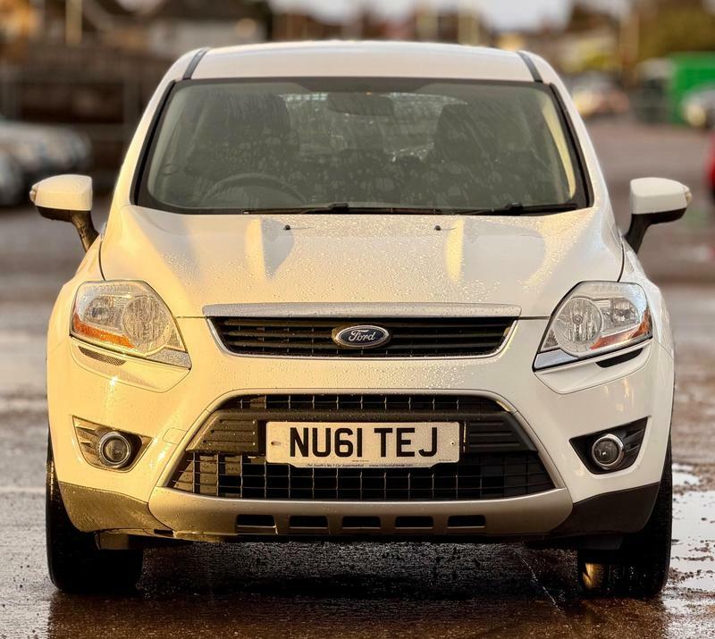 Ford Kuga 2.0 Tdci Zetec 2Wd Euro 5 NU61TEJ White #2