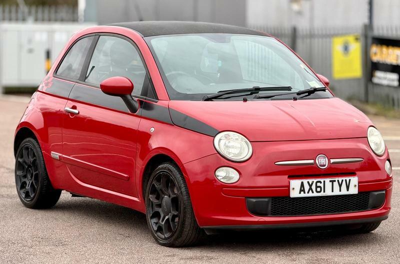 Fiat 500 0.9 Twinair Plus Euro 5 Ss Red