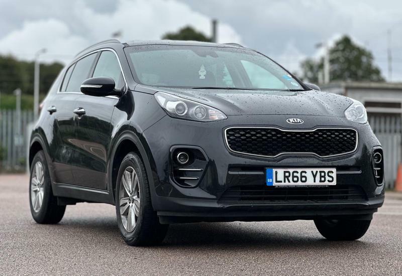 Kia Sportage 1.6 Gdi 2 Euro 6 Ss LR66YBS Black #2