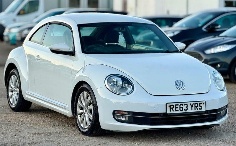 Volkswagen Beetle 1.6 Tdi Bluemotion Tech Design Euro 5 Ss White