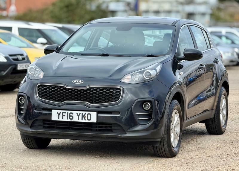 Kia Sportage 1.7 Crdi 1 Euro 6 Ss YF16YKO Black #5