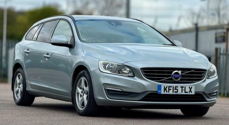 Volvo V60 2.0 D4 Business Edition Geartronic Euro 6 Ss KF15TLX Silver #2