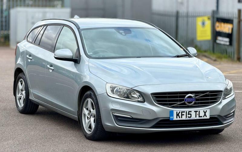 Volvo V60 2.0 D4 Business Edition Geartronic Euro 6 Ss KF15TLX Silver #3