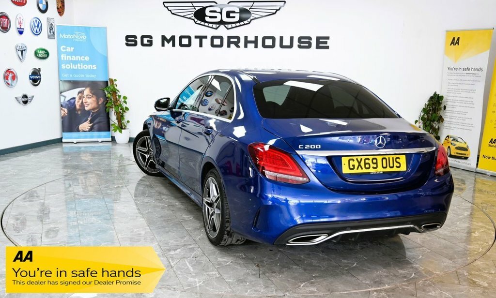 Mercedes-Benz C Class 1.5L Amg Line Blue