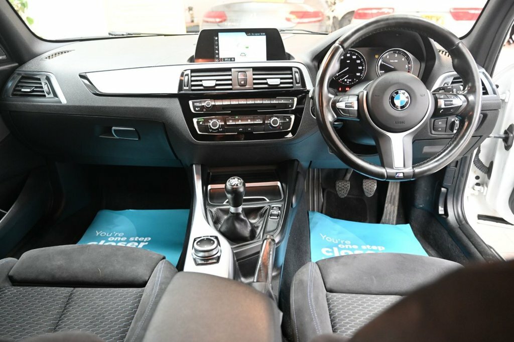 BMW 1 Series 1.5L M Sport SA18JVD White #3