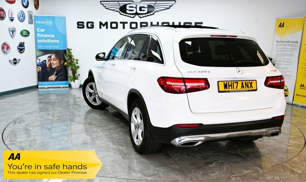 Mercedes-Benz GLC Class 2L Sport WH17ANX White #2