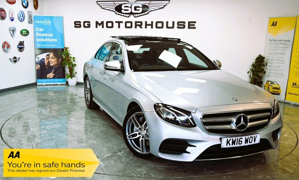 Mercedes-Benz E Class 2L Amg Line Silver