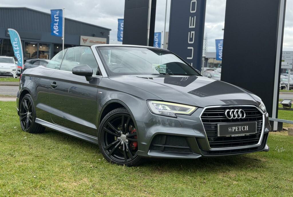 Audi A3 Cabriolet 35 Tfsi S Line White #1