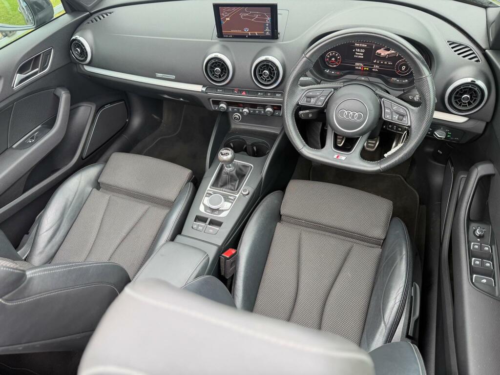 Audi A3 Cabriolet 35 Tfsi S Line White #14