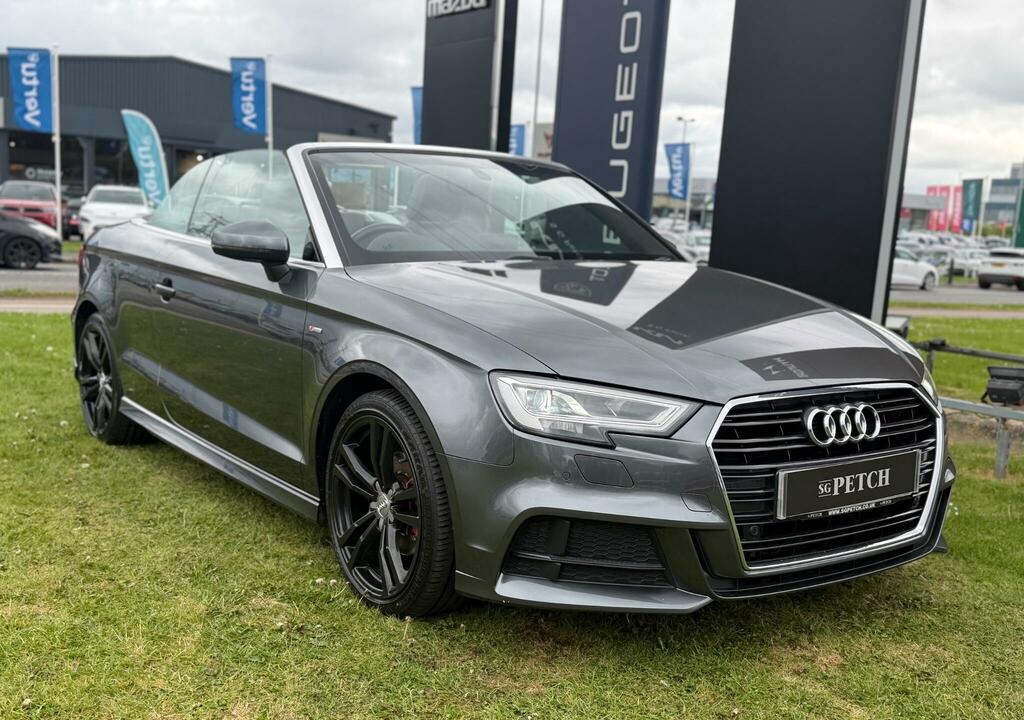 Audi A3 Cabriolet 35 Tfsi S Line White #6