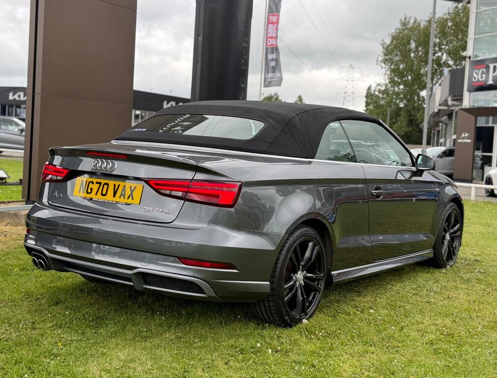 Audi A3 Cabriolet 35 Tfsi S Line White #13