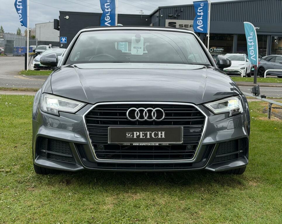 Audi A3 Cabriolet 35 Tfsi S Line White #2