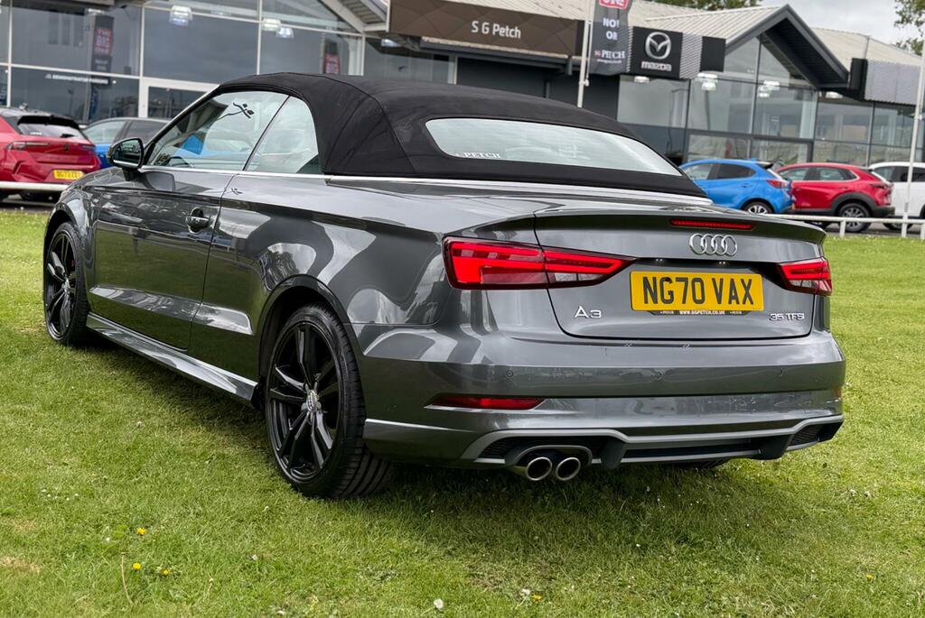 Audi A3 Cabriolet 35 Tfsi S Line White #3