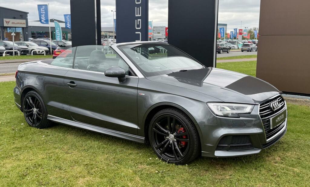Audi A3 Cabriolet 35 Tfsi S Line White #5