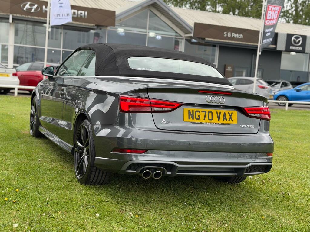Audi A3 Cabriolet 35 Tfsi S Line White #8