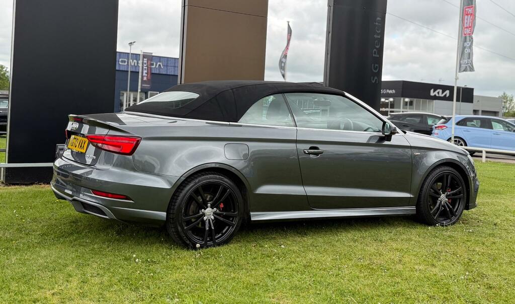 Audi A3 Cabriolet 35 Tfsi S Line White #10