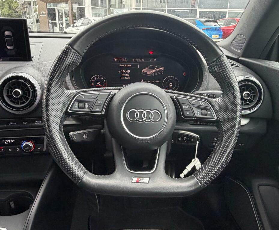 Audi A3 Cabriolet 35 Tfsi S Line White #31