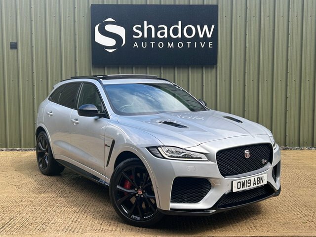 Jaguar F-Pace 5.0 V8 Svr Suv Quickshift Awd Euro 6 S Silver