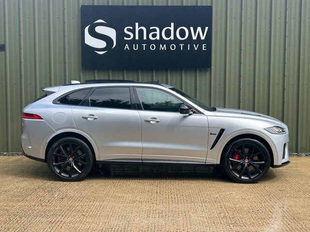 Jaguar F-Pace 5.0 V8 Svr Suv Quickshift Awd Euro 6 S OW19ABN Silver #2