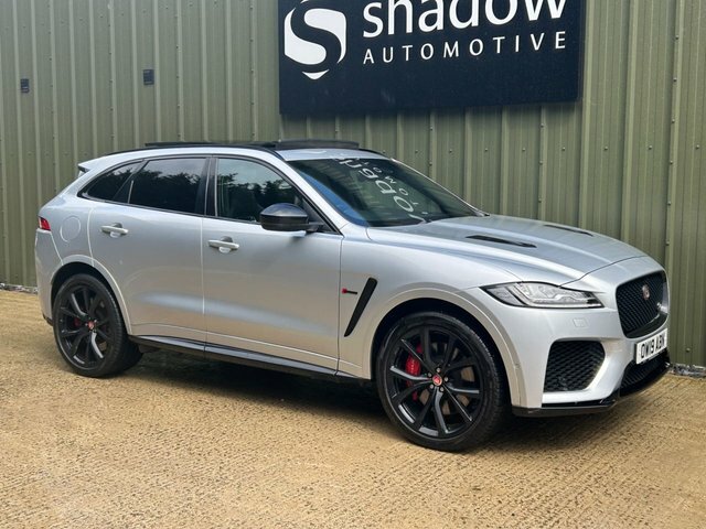 Jaguar F-Pace 5.0 V8 Svr Suv Quickshift Awd Euro 6 S OW19ABN Silver #5