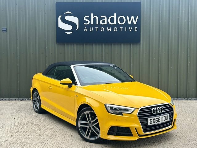 Audi A3 Cabriolet 1.5 Tfsi Cod 35 S Line Convertible S Tr Yellow #2