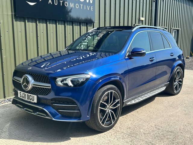 Mercedes-Benz GLE Class 2.9 Gle350d Amg Line Premium Plus Suv SJ21BGU Blue #3