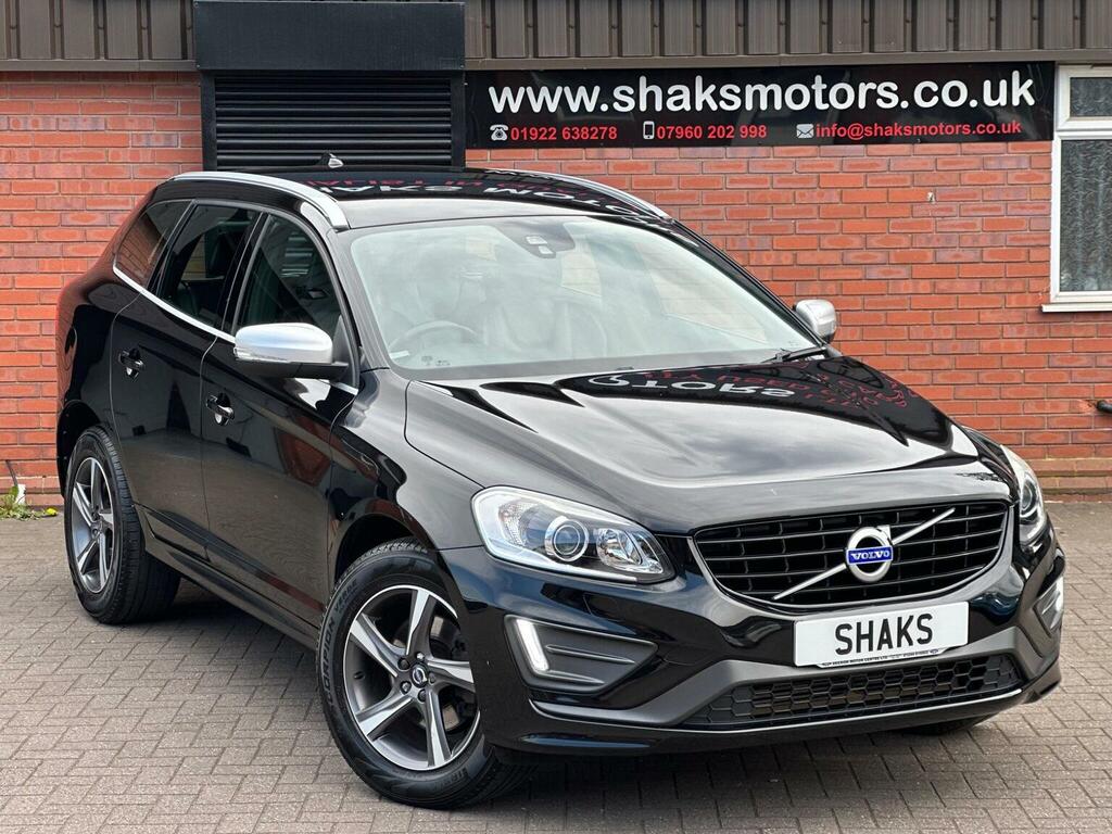 Volvo XC60 2.0 D4 R-design Lux Nav Euro 6 Ss 201 FM15CNA Black #3