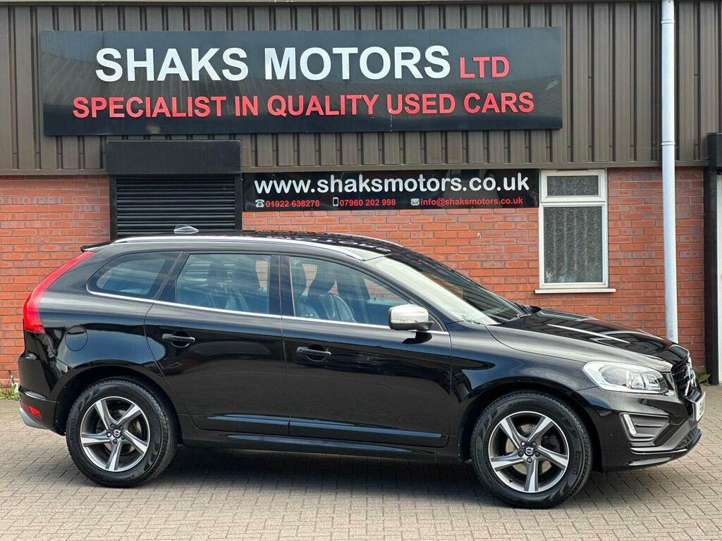 Volvo XC60 2.0 D4 R-design Lux Nav Euro 6 Ss 201 FM15CNA Black #2
